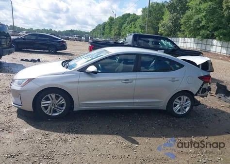 2019 Hyundai Elantra Sel from USA, damaged, VIN 5NPD84LF8KH466976
